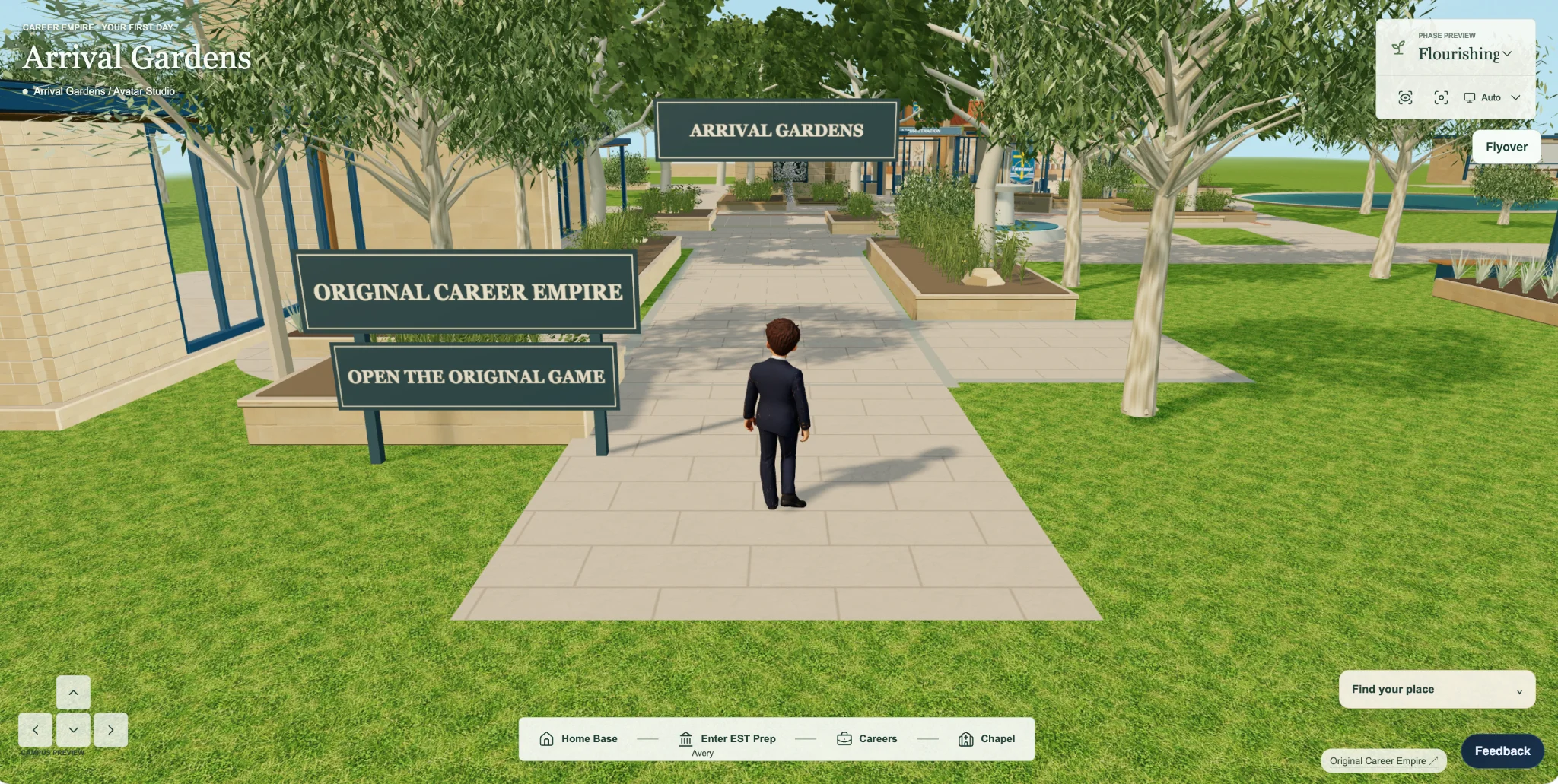 Career Empire Arrival Gardens