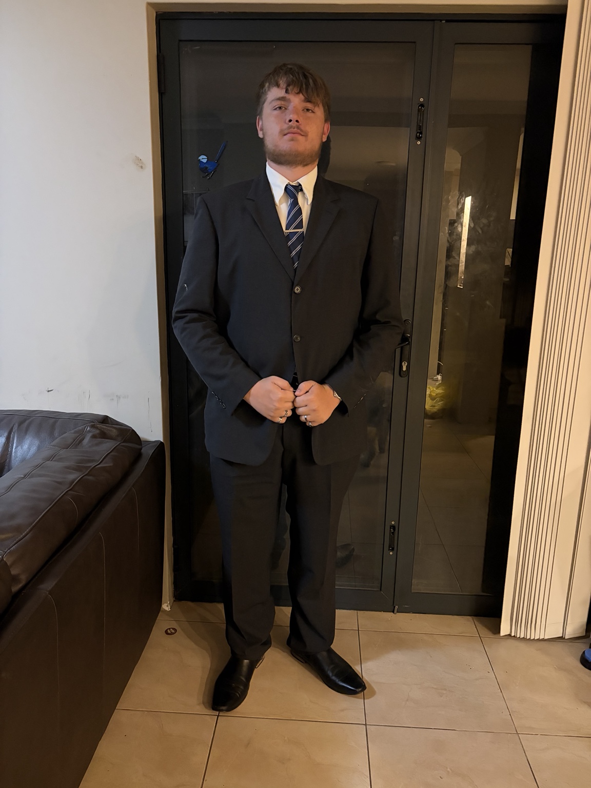 Portrait in a suit