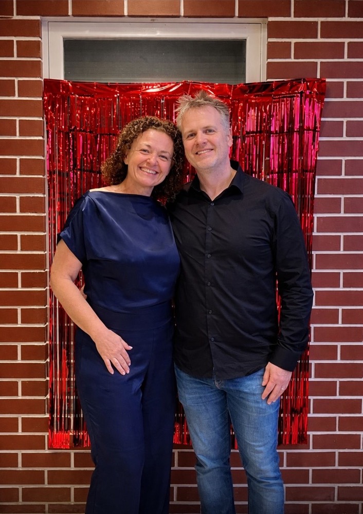 Tania and Richard together