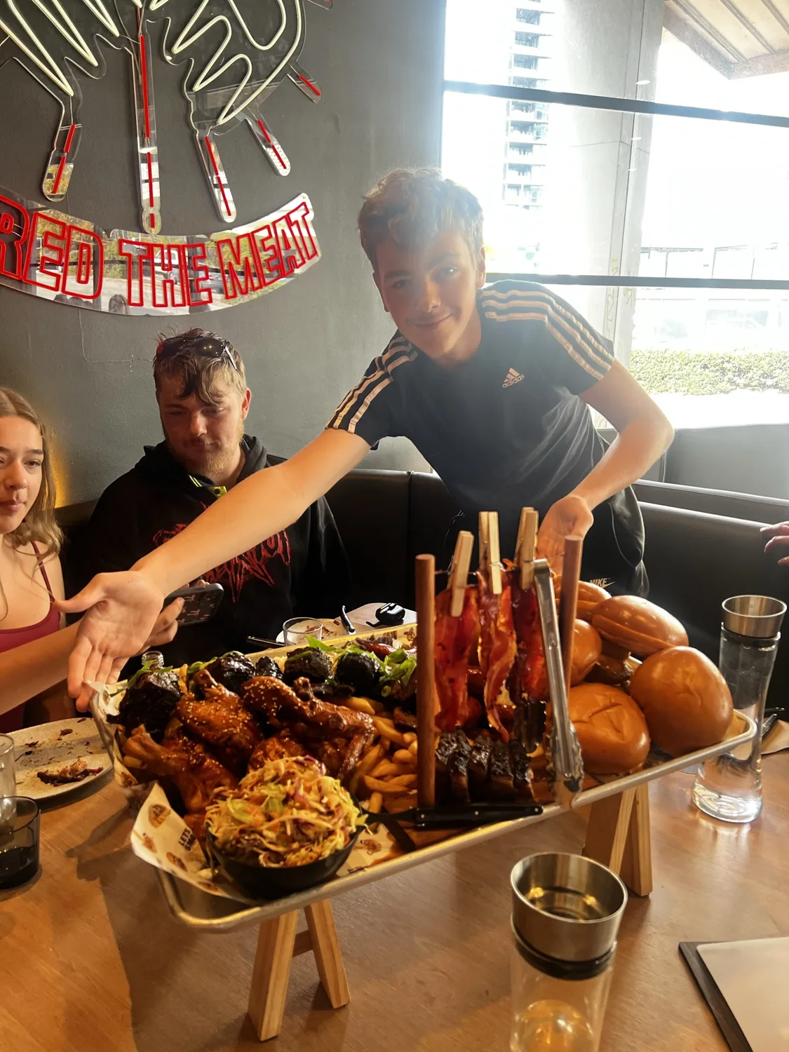 Max and quite a feast